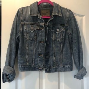 Light distressed Jeans jacket.